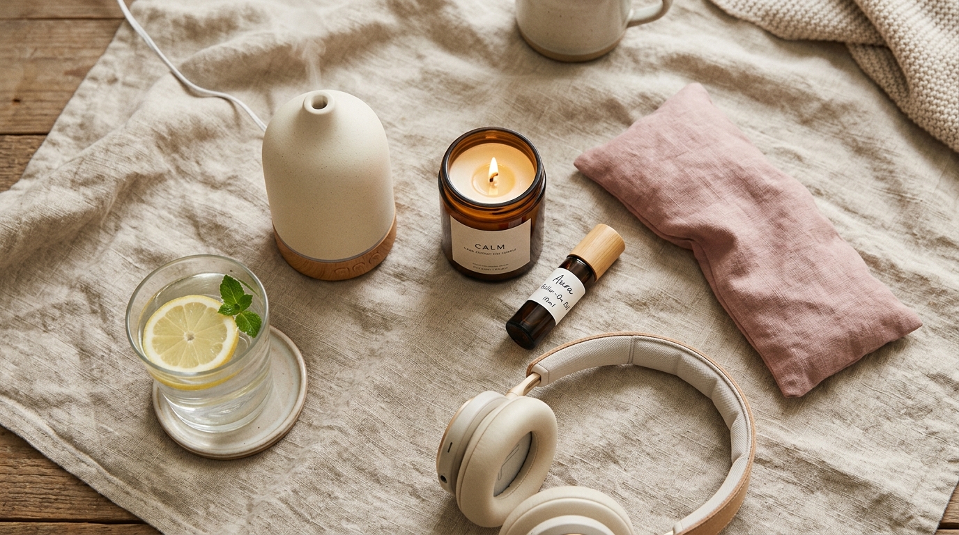 The Soft Reset: 10 Minutes to Calm an Overstimulated Nervous System - soft aesthetic featured image