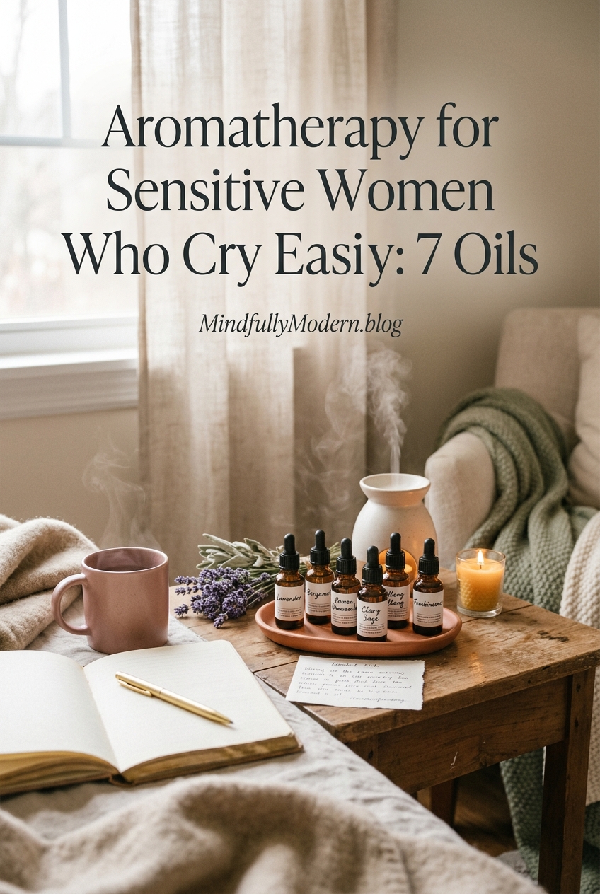 Aromatherapy for Sensitive Women Who Cry Easily: 7 Oils
