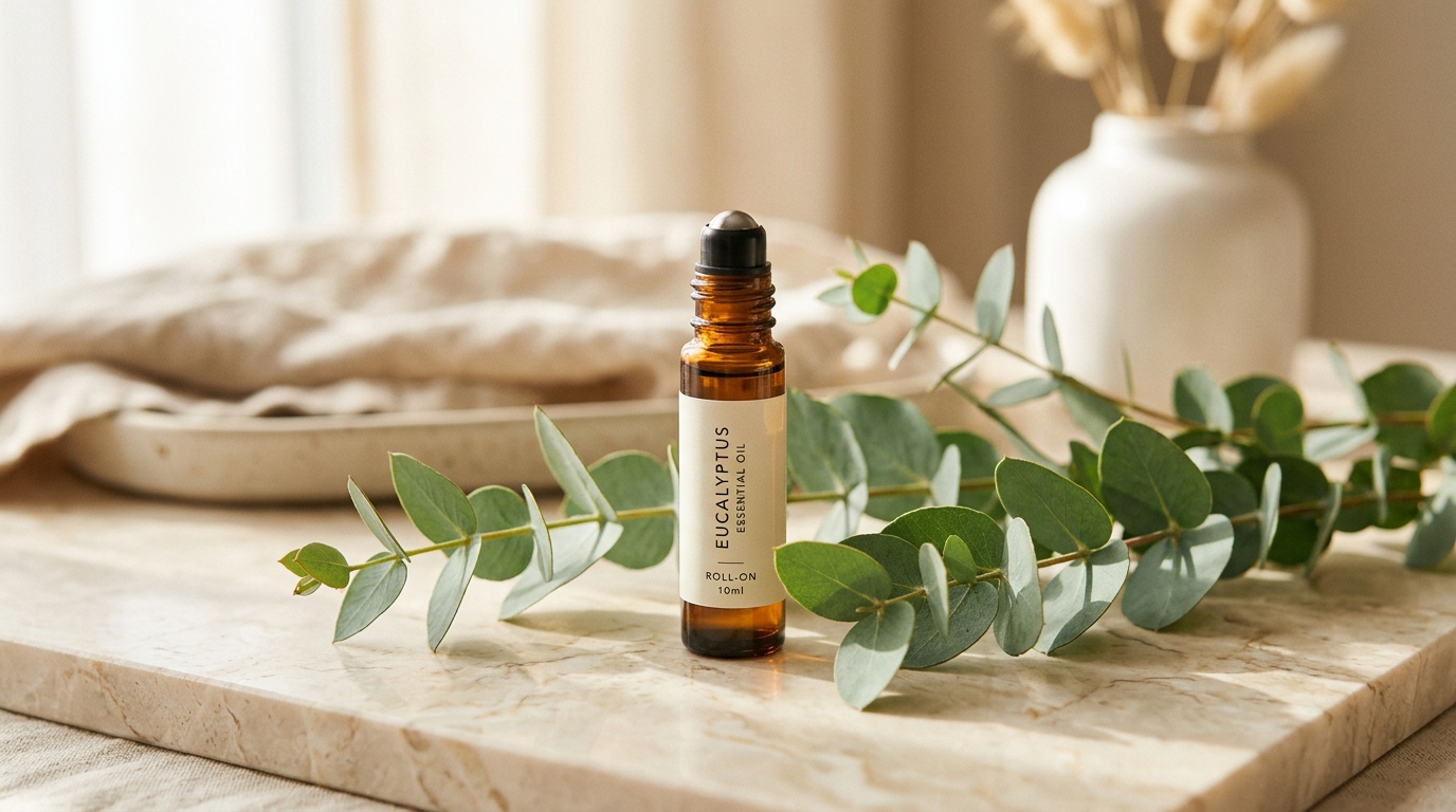 Eucalyptus Roll-On for Congestion Relief & Mental Clarity