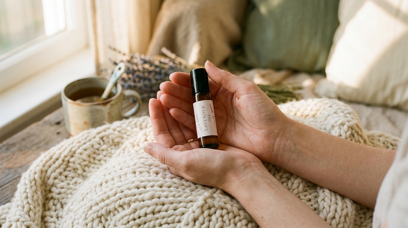 Lavender Roll-On for Anxiety Relief & Emotional Balance