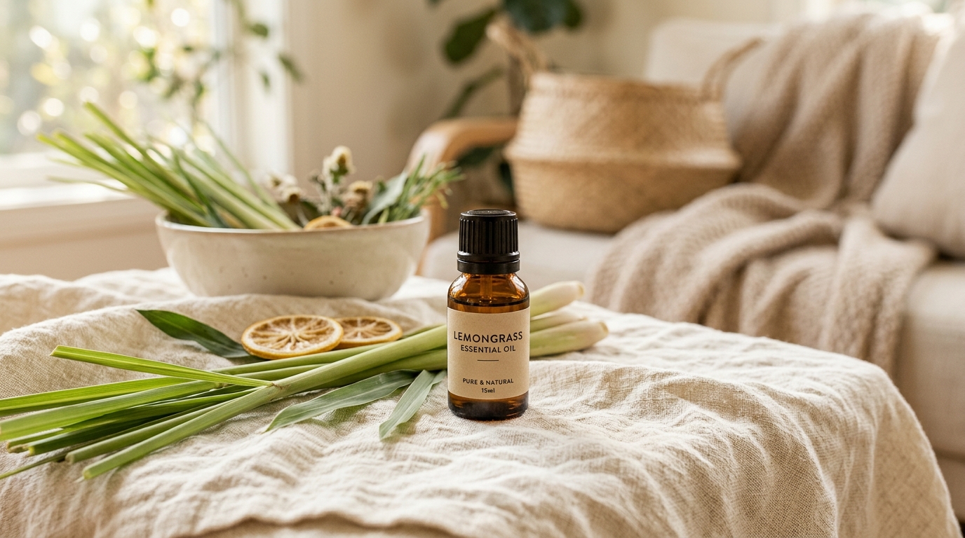 Lemongrass Oil for Mental Clarity and Energy (3 Simple Uses)