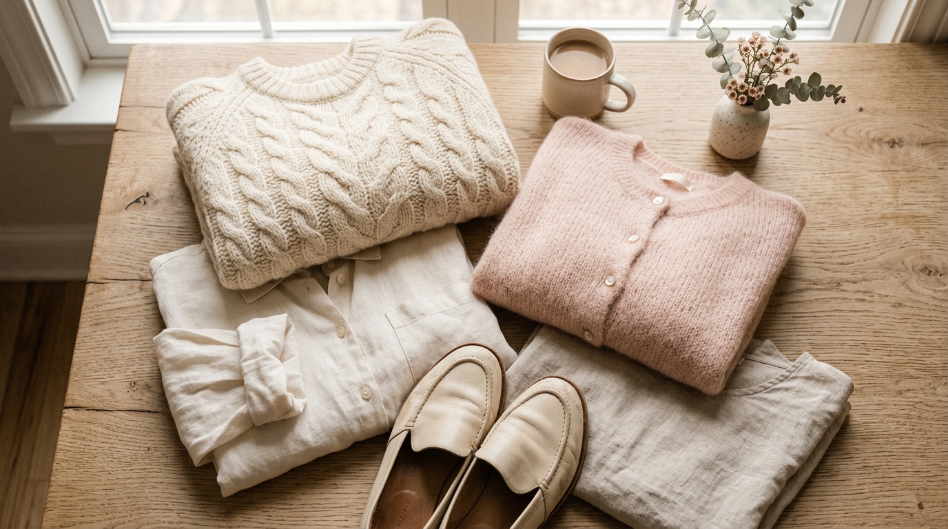 Soft Spring Capsule Wardrobe: 15 Neutral Pieces Guide 2026